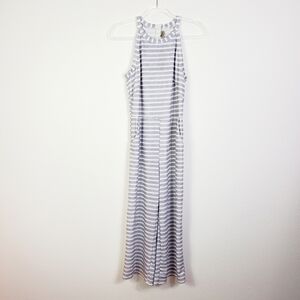 ePRETTY STRIPED SLEEVELESS JUMPER